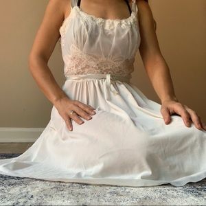Vintage Vanity Fair lingerie slip dress
